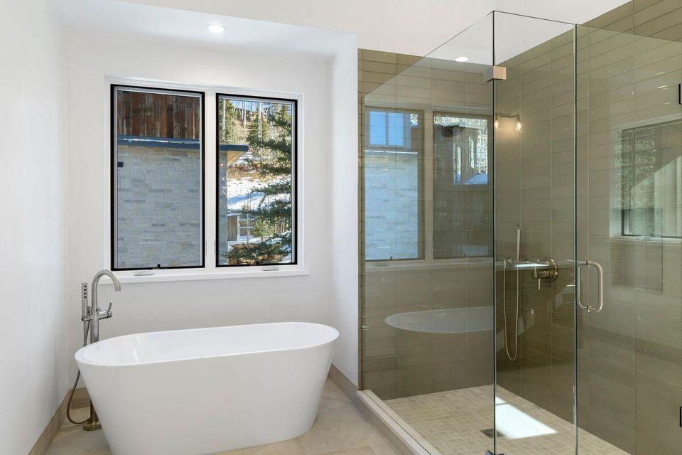 Bathroom at 121 Adams Way, built by UltraBuilders in Telluride, Colorado
