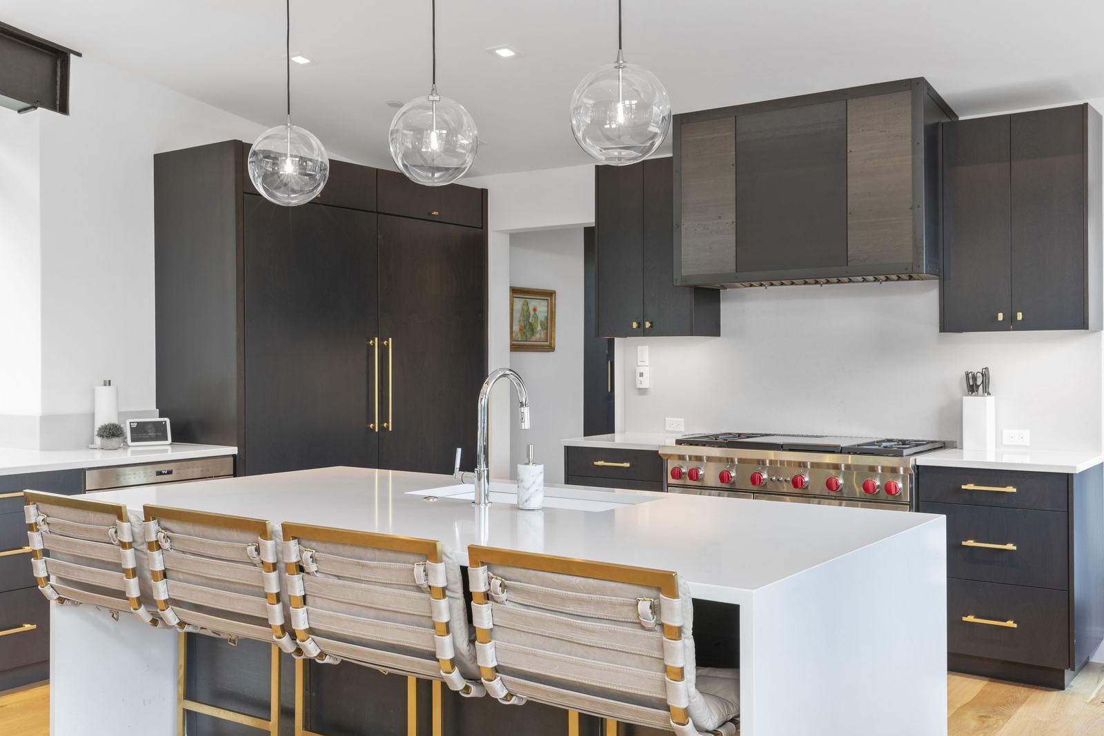 Kitchen at 114 Lawson Overlook, built by UltraBuilders in Mountain Village, Colorado