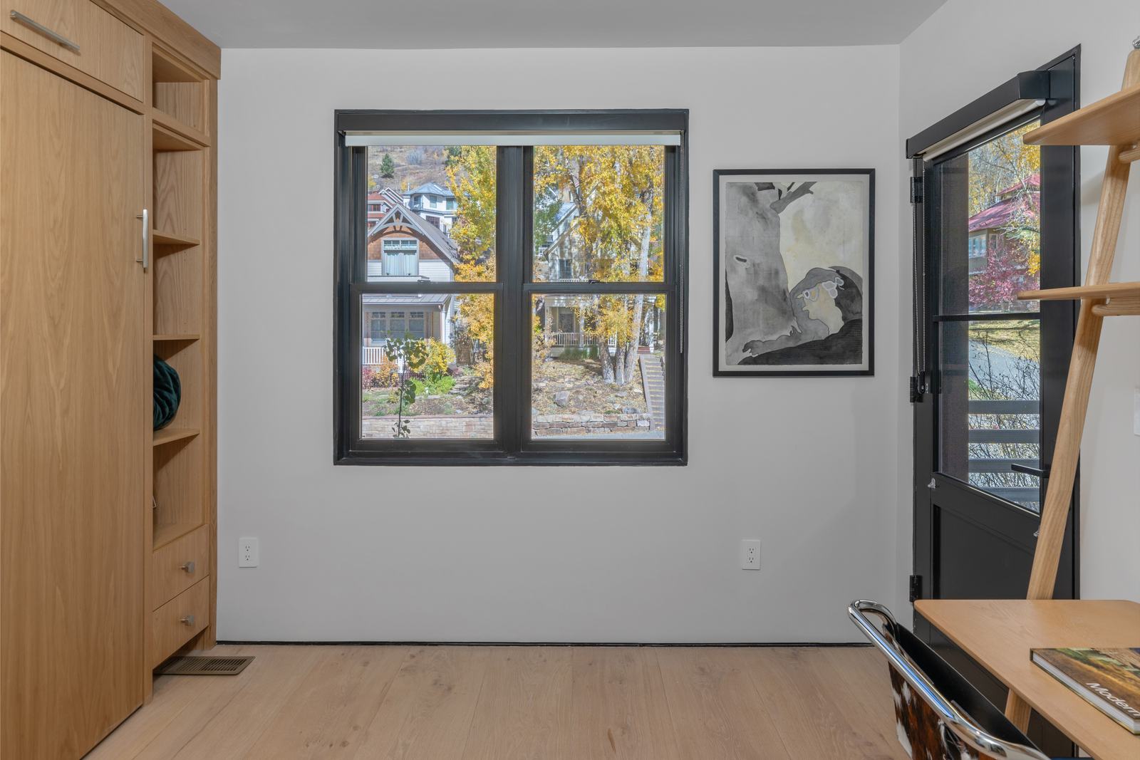 Study at 524 East Columbia Avenue, built by UltraBuilders in Telluride, Colorado
