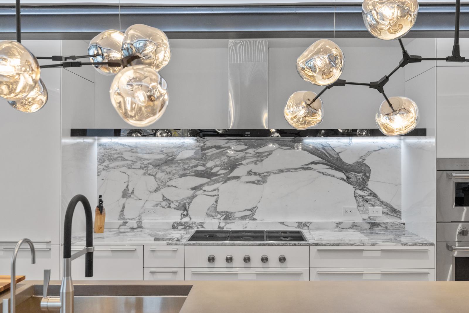 Kitchen at 524 East Columbia Avenue, built by UltraBuilders in Telluride, Colorado