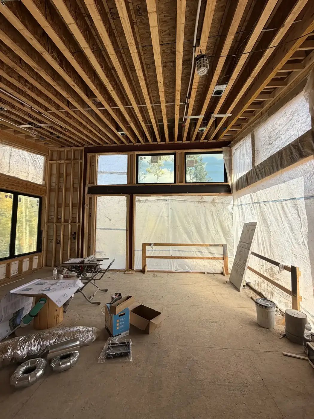 110 Lawson Overlook Cabin on Oct 5, 2026, site photograph by UltraBuilders