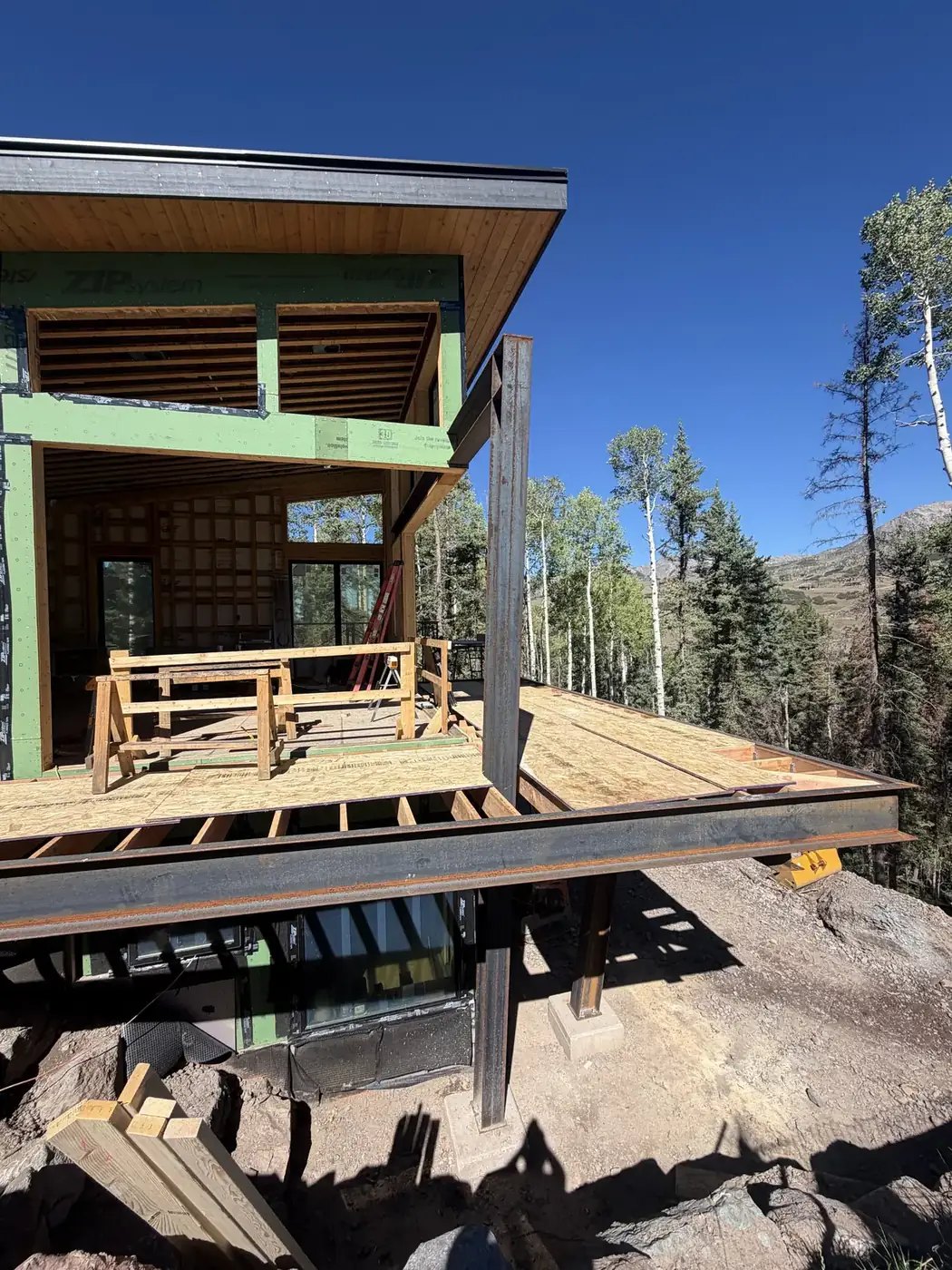 110 Lawson Overlook Cabin on Sep 8, 2026, site photograph by UltraBuilders