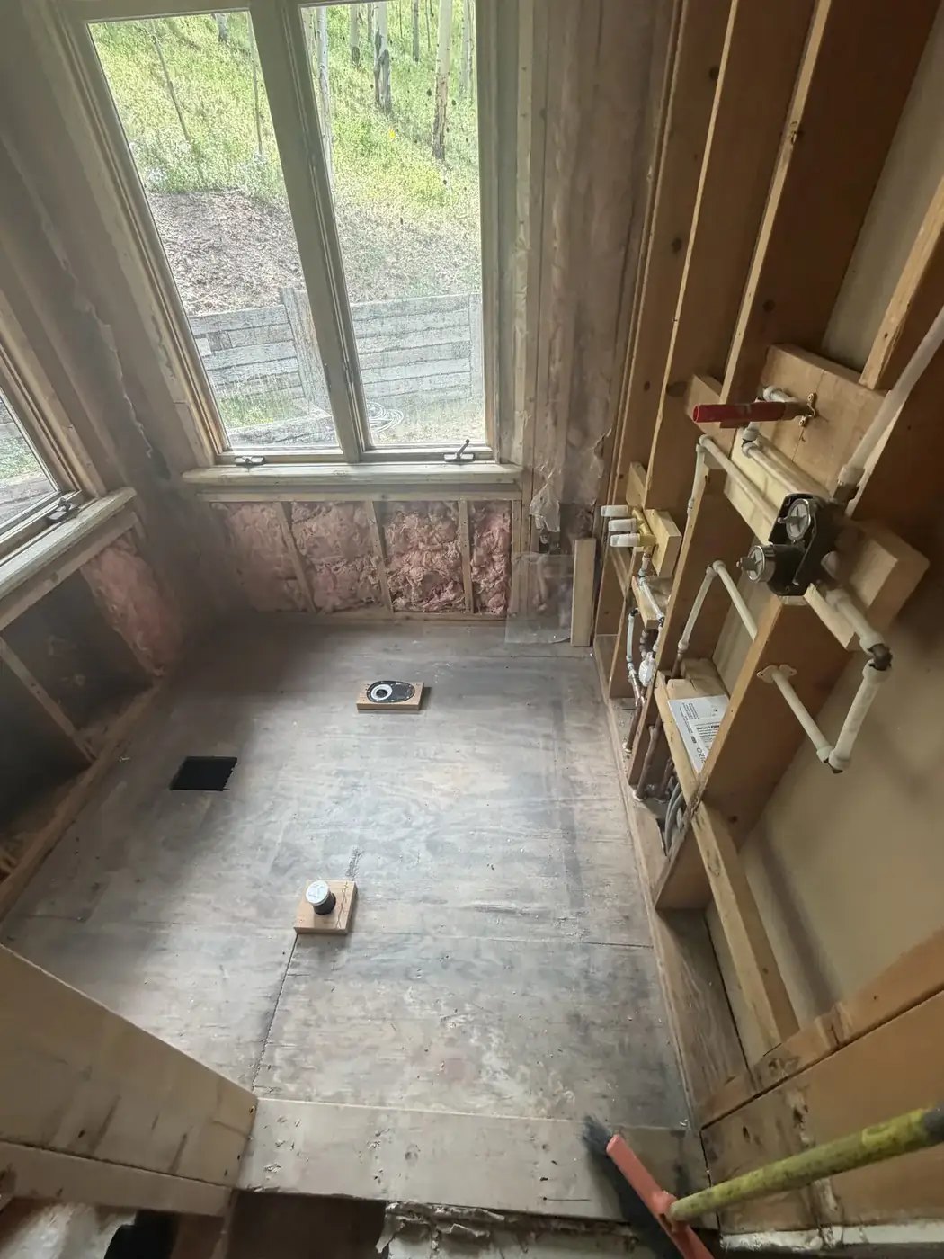 150 Fox Farm Road, in progress, UltraBuilders