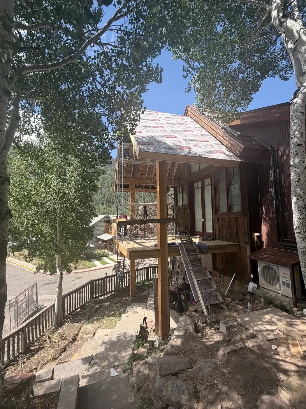 811 Butcher Creek, in progress, UltraBuilders