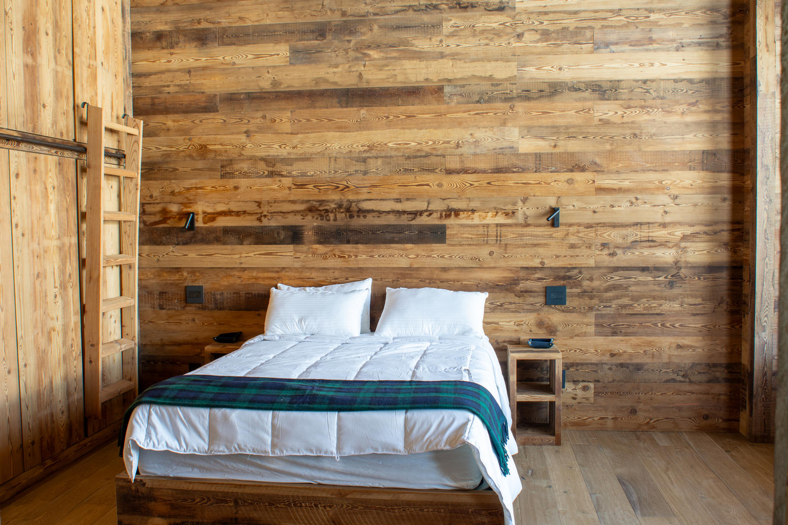 Bedroom at 125 Russell Drive, built by UltraBuilders in Mountain Village, Colorado