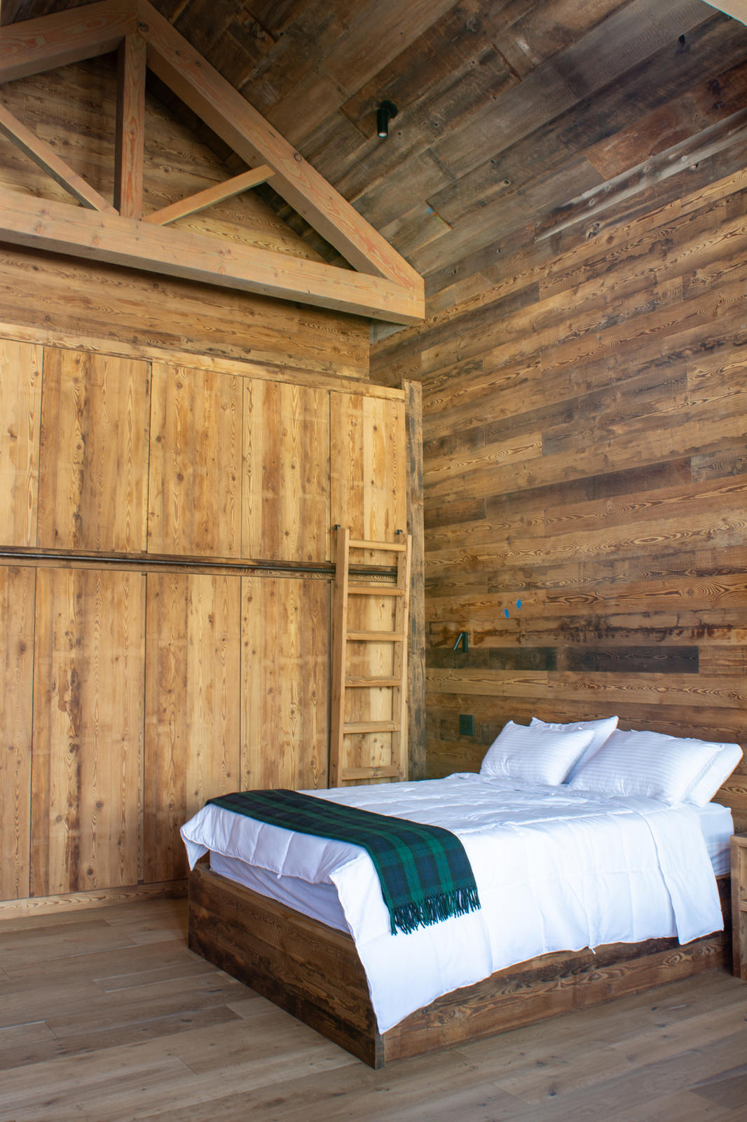 Bedroom at 125 Russell Drive, built by UltraBuilders in Mountain Village, Colorado