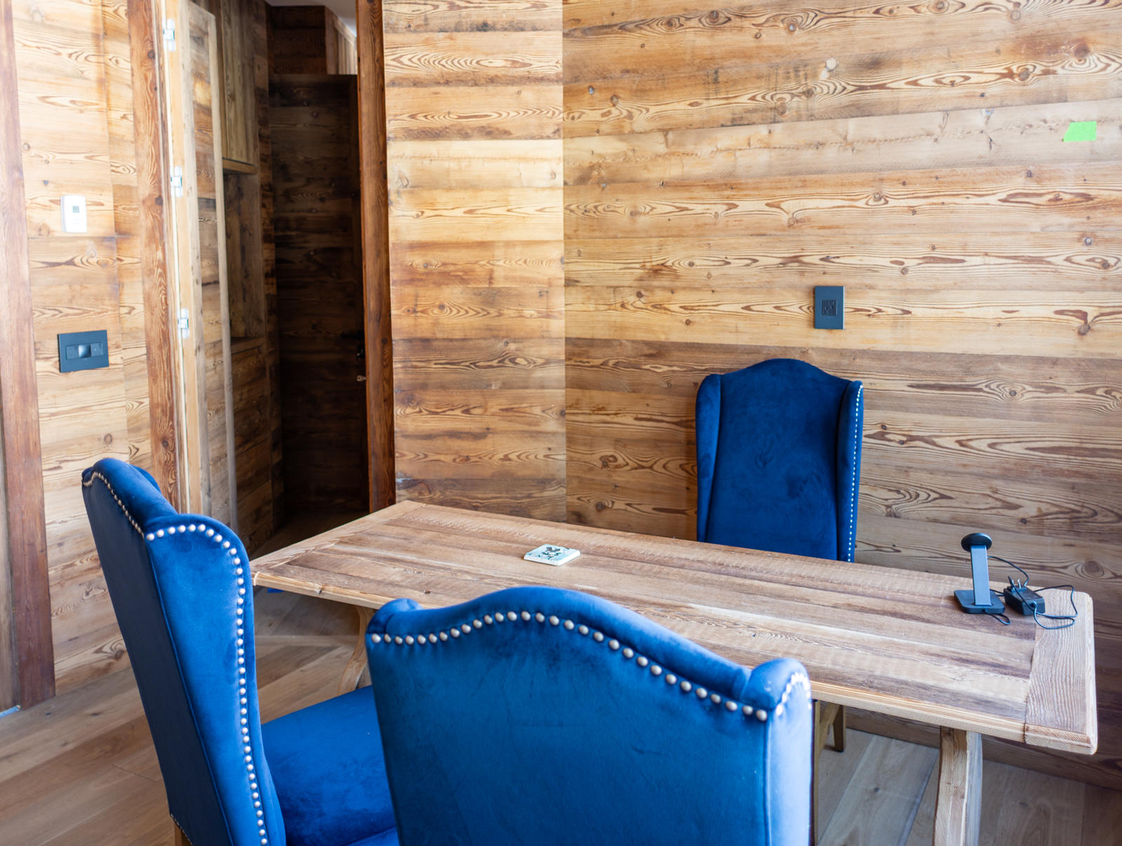 Study at 125 Russell Drive, built by UltraBuilders in Mountain Village, Colorado